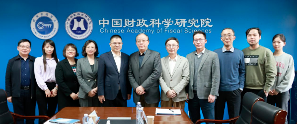 杨志勇院长会见上海财经大学领导一行